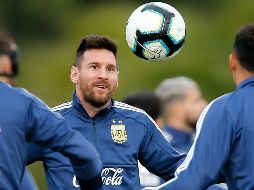 ''Argentina hace mucho tiempo que no la gana y todos queremos volver a festejar, nosotros y la gente queremos un título'', remarcó el capitán de la albiceleste. EFE / J. Roncoroni