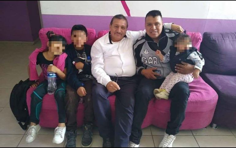 Mauricio, el padre de los tres menores de edad, se mostró contento de recuperar a sus hijos; Óscar, la pareja sentimental de Marisol, aún se encuentra prófugo. TWITTER/@OpEsMx