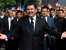 Naasón Joaquín fue detenido en EU por los delitos de abuso sexual y pornografía infantil. AFP / ARCHIVO