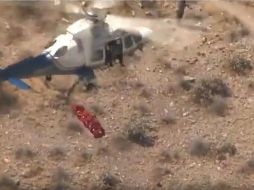 Informan que la mujer sólo presentó náuseas tras el rescate y se encuentra estable. ESPECIAL