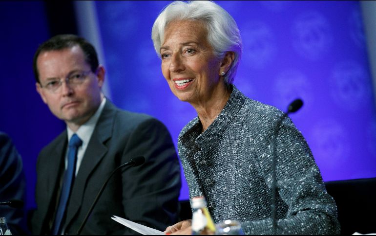 En rueda de prensa para presentar el informe, la directora gerente del organismo, Christine Lagarde, reiteró que 