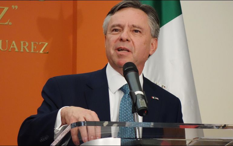 Monreal señala que, en caso de que hubiera elementos para actuar contra Medina Mora, se solicitará a la Cámara de Diputados un juicio de procedencia. NTX/ARCHIVO