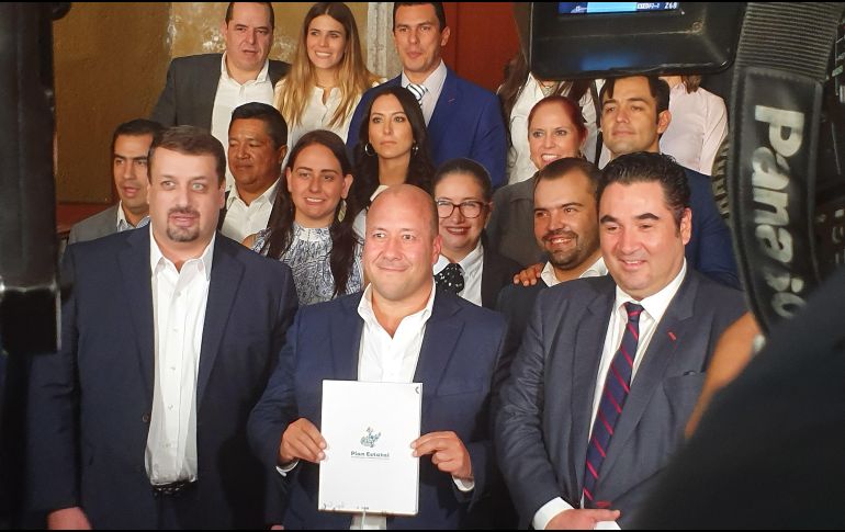 El plan incluye temas como feminicidios; personas desaparecidas; desarrollo integral de las niñas, los niños y adolescentes; y Rescate del Río Santiago. EL INFORMADOR / R. Rivas