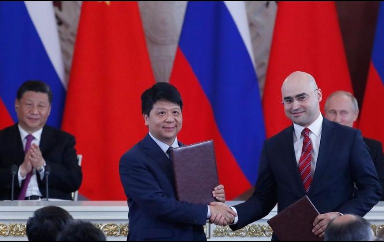 El acuerdo sentará las bases para el uso comercial de la tecnología 5G en Rusia, además de fortalecer la relación económica entre Rusia y China. EL INFORMADOR