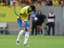 Neymar sufrió el miércoles una torcedura en el tobillo derecho durante el amistoso disputado entre la Selección brasileña y Qatar. AP/A. Penner