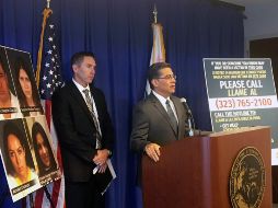 En rueda de prensa, el fiscal general de California, Xavier Becerra (al micrófono), confió en las pruebas que tienen contra Naasón Joaquín. “Cometió crímenes y vamos a probarlo”, dijo. AP/A. Oxford