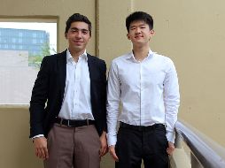 Enrique Moel Miranda y Ji An Song obtuvieron los mejores promedios de su generación. EL INFORMADOR/E. Barrera