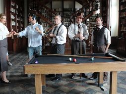 En la biblioteca del Edificio Arroniz, el equipo de “Poderoso Victoria” estuvo rodando escenas. EL INFORMADOR/E. Barrera