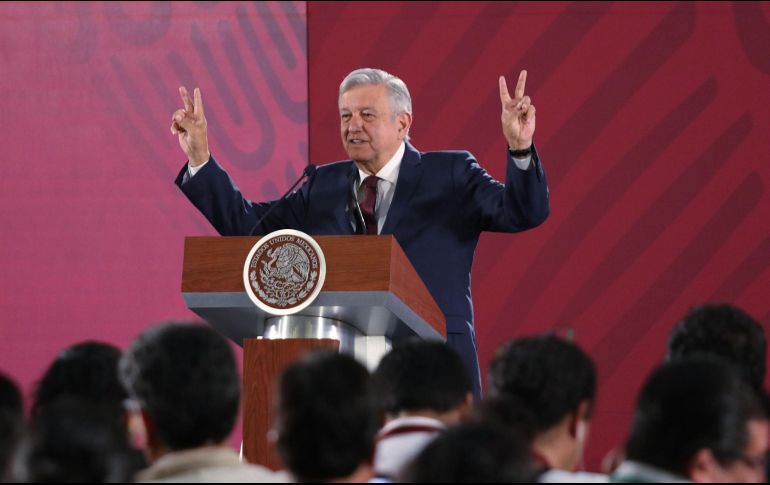 López Obrador señaló que Pemex no tiene problemas para reestructurar su deuda. NTX / O. Ramírez