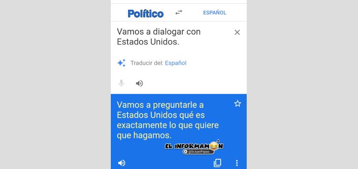 De político a español