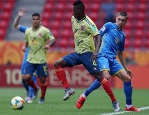 El equipo dirigido por Arturo Reyes se queda así a las puertas de la que hubiera sido su segunda semifinal en un mundial con límite de edad. TWITTER / @FCFSeleccionCol