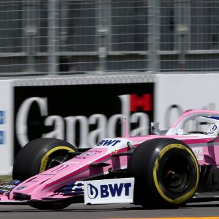 ''Checo'' Pérez es noveno en primera práctica en Canadá