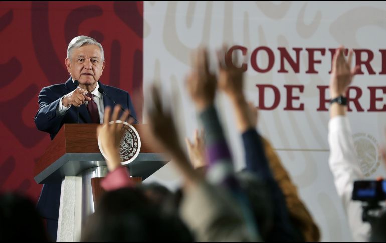 La Suprema Corte le deseó éxito a López Obrador ante este llamado a la unidad. AFP/Presidencia de México