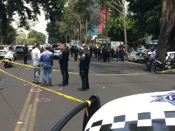 Los hechos ocurrieron a las 13:00 horas de este viernes en avenida Vallarta al cruce con la calle César, en la colonia Vallarta Norte. ESPECIAL