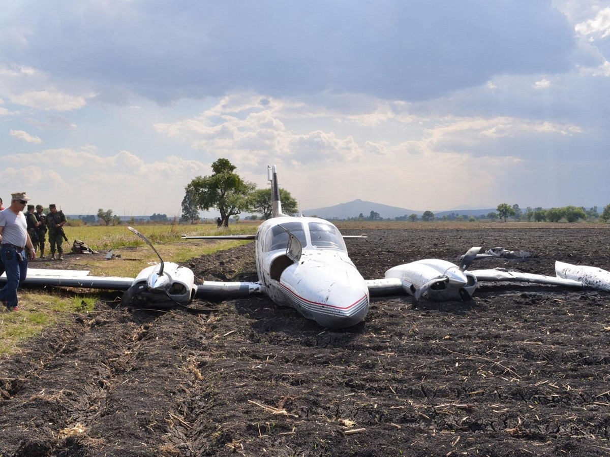 Aseguran avión media tonelada de cocaína en Chiapas