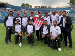 Los exjugadores del Guadalajara prometen que los aficionados verán un partido de calidad. TWITTER/@LeyendasDelGdl