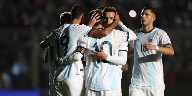 Messi abre goleada de Argentina sobre Nicaragua