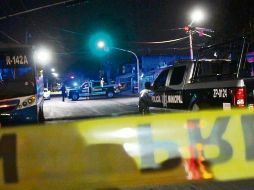 La Policía blindó la zona tras el atentado contra su compañero, quien se hallaba franco. ESPECIAL