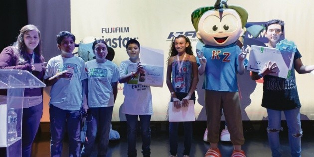 Ni&ntilde;os en pro de un mundo m&aacute;s verde