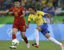 El triunfo más grande de Marta (#10) ha sido sobreponerse a una infancia difícil en Alagoas, uno de los estados más pobres de Brasil. AP/ARCHIVO