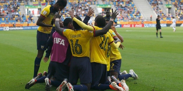 Ecuador Sub-20 derrota a EU y se mete en semis del Mundial