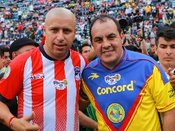 Adolfo Bautista y Cuauhtémoc Blanco son las figuras de Chivas y América, respectivamente. IMAGO7/