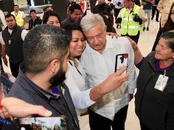 Andrés Manuel López Obrador reitera la disposición de su administración a la amistad y al diálogo con EU. NTX/J. Lira