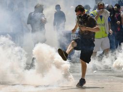 En su mejor momento las protestas alcanzaron los cientos de miles. AFP