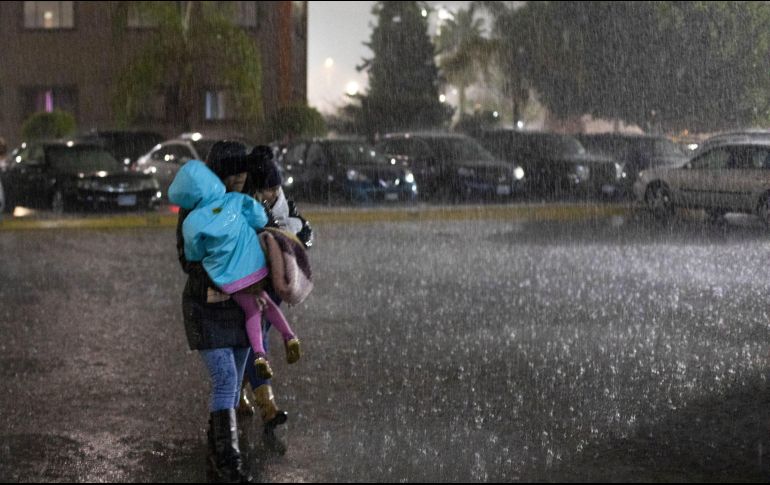 Michoacán, Guerrero, Estado de México y Durango también registrarán tormentas fuertes. NTX / ARCHIVO