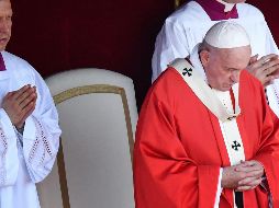 Durante su homilía, Francisco recomendó a la población a responder 