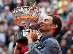 Después de ceder el segundo parcial de la final por 7-5, Nadal dominó con mucha más claridad el encuentro.  AP/C. ENA