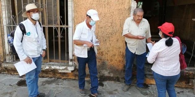 Realizan vigilancia epidemiol&oacute;gica casa por casa en San Gabriel
