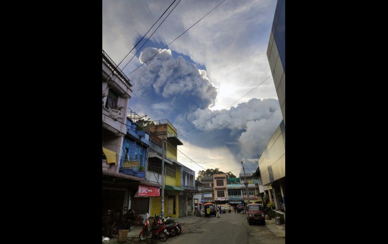El volcán está entre los más de 120 que se encuentran activos en Indonesia. AFP / O. Sembiring