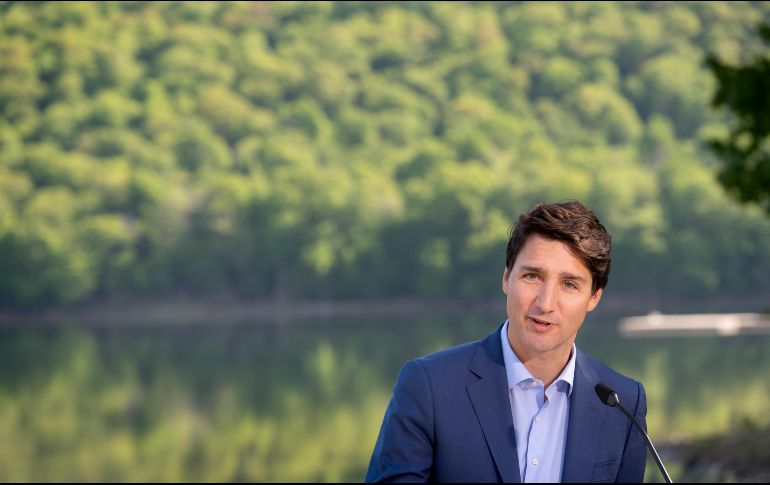 El anuncio fue realizado por el primer ministro canadiense, Justin Trudeau, durante una rueda de prensa en la Reserva Natural Gault. AP / P. Chiasson