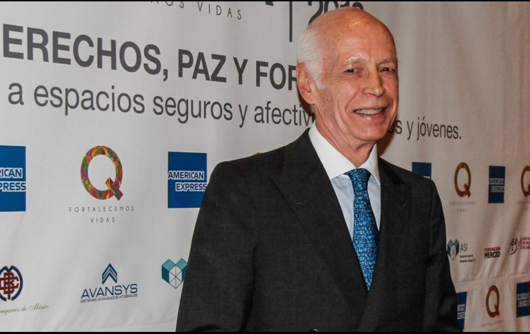 El presidente de la Asociación de Bancos de México, Luis Niño de Rivera, a su llegada al primer Congreso Quiera 2019. NTX/J. Espinosa