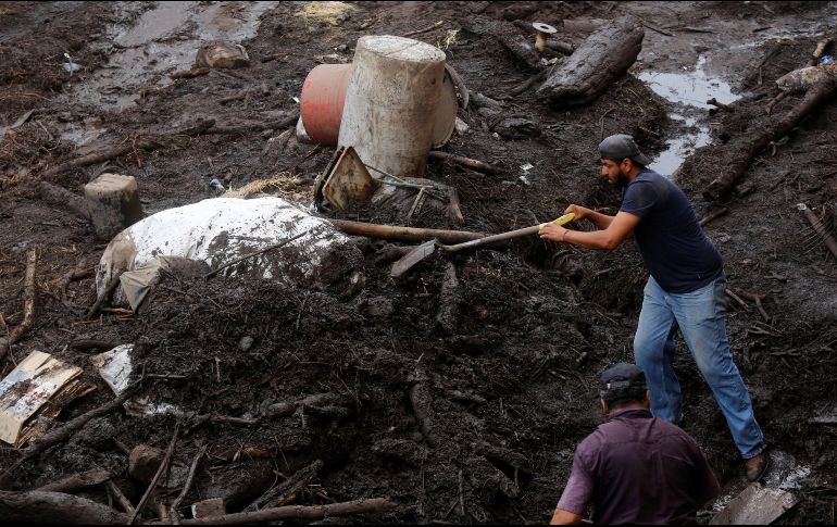 El desborde del río Apango en San Gabriel cobró la vida de cinco personas. EFE / ARCHIVO