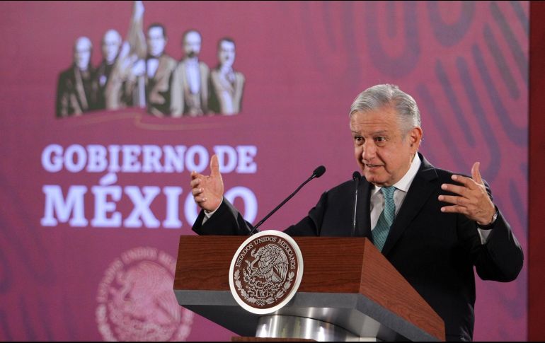 López Obrador anunció en su conferencia de prensa matutina que en 90 días hablará con Trump sobre los resultados del programa migratorio. NTX/G. Granados