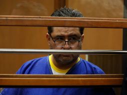 Naasón Joaquín García sigue arrestado tras no poder pagar una fianza de 50 MDD, que se cree es la más alta que se impuesto en el condado Los Ángeles.  AP/R. Chiu