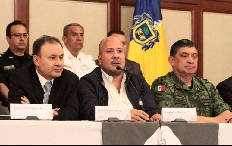 Alfaro informó también que el número de homicidios dolosos fue el más bajo en lo que va del año (188), pero sin contar los cuerpos localizados dentro de fosas. TWITTER / @GobiernoJalisco