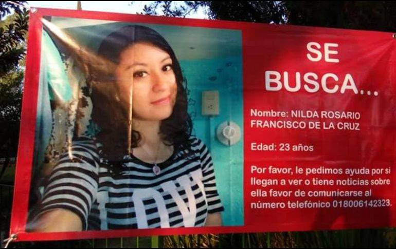 La chica, que estudiaba el noveno semestre de la carrera de Veterinaria de la Universidad Michoacana, fue reportada como desaparecida por sus familiares. FACEBOOK / Resiste NILDA Te vamos a encontrar