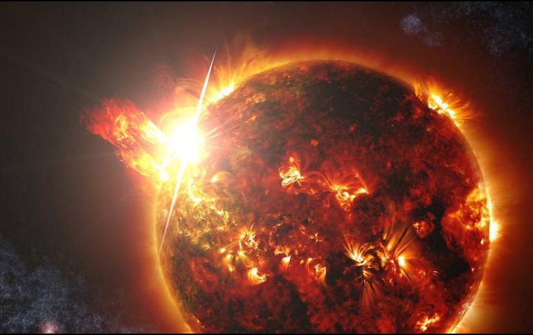 El CME “extrasolar” fue capturado por el Observatorio de rayos X Chandra (CXC), visto emanando de una estrella llamada HR 9024. ESPECIAL / nasa.gov