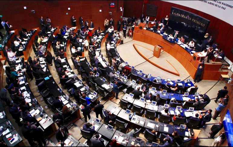 El próximo lunes 17, en sesión extraordinaria, el pleno senatorial se reunirá para debatir y votar el instrumento comercial. NTX/ARCHIVO