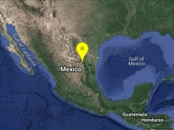 El epicentro se registró a 39 kilómetros al suroeste de Ciudad de Allende, Nuevo Léon. ESPECIAL/SSN