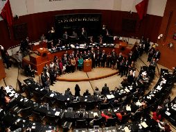 El presidente de la Comisión de Relaciones Exteriores, Héctor Vasconcelos Cruz, abrió un receso de la reunión de comisiones unidas para el viernes. SUN/ARCHIVO