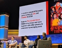 Netflix dijo en el E3 que “Stranger Things 3: The Game” estará disponible en las principales consolas como Nintendo Switchf, Play Station 4 y Xbox One en 2020. AFP / G. Chapman