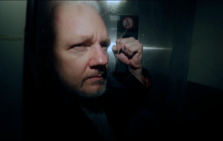 El fundador de WikiLeaks, Julian Assange, de 47 años, se encuentra en la prisión de alta seguridad de Belmarsh, en el sureste de Londres. AP / ARCHIVO