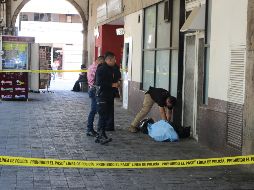 Al lugar acude personal de la Fiscalía del Estado para realizar apoyo del servicio. EL INFORMADOR/ F. Monclova