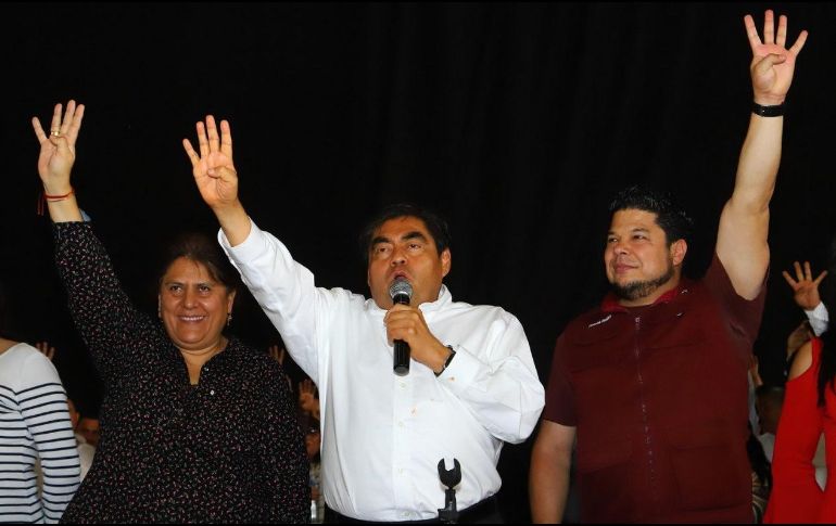 Concluyen que la candidatura con mayor votación fue la de la coalición Juntos Haremos Historia en Puebla, y el resultado no fue impugnado. TWITTER/@MBarbosaMX