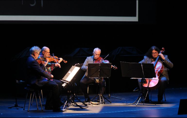 Kronos Quartet se presentó en la Sala Plácido Domingo del Conjunto Santander de Artes Escénicas. EL INFORMADOR/E. Barrera