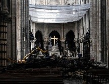 El incendio del pasado 15 de abril provocó gran conmoción en todo el mundo y un impulso de solidaridad para salvar y restaurar este lugar emblemático de la capital francesa. AFP / ARCHIVO